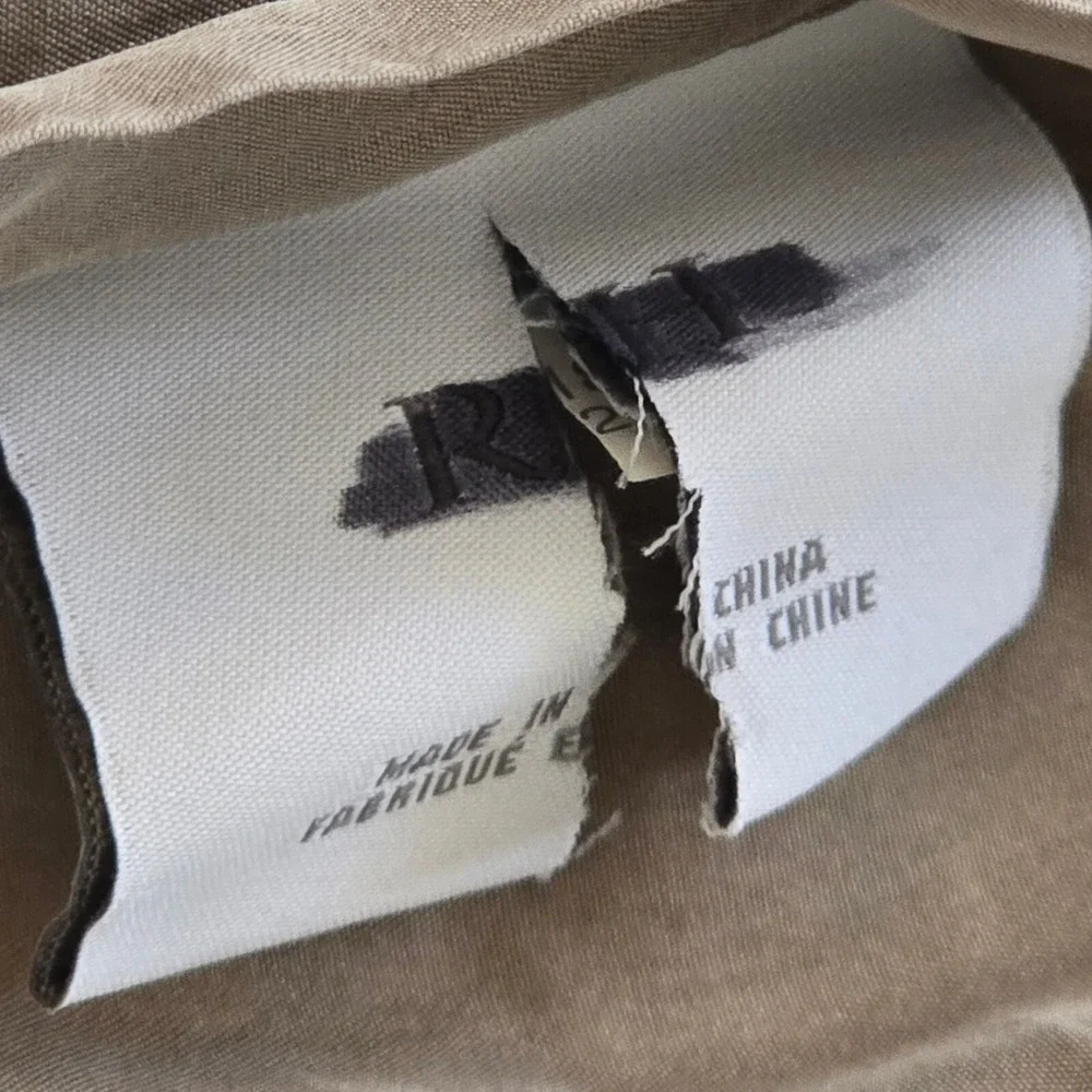 Two RH Restoration Hardware Tufted‎ Silk Fog Gray King Pillow Shams